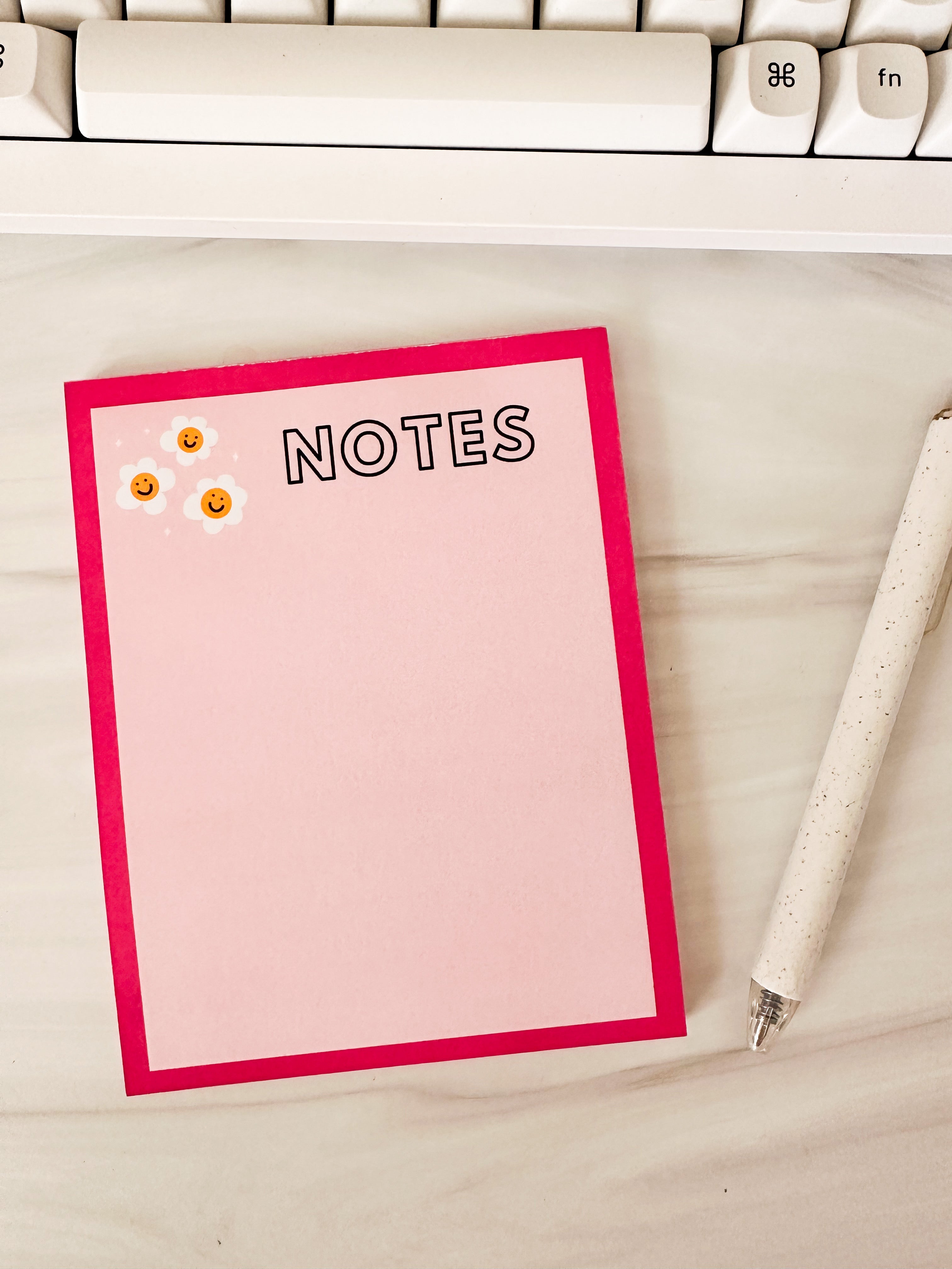 Smiley Notes List Note Pad