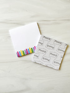 Colored Pens Post-it™ Notepad