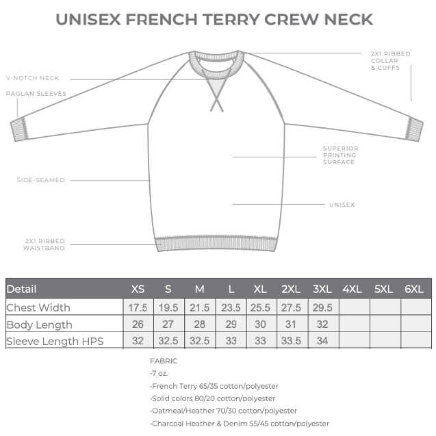 Tired AF Unisex French Terry Crewneck Sweater
